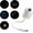5 Projection Films, variant on 2-in-1 Galaxy Projector Night Light, New Portable Starry Sky Night Light Projector for Bedroom with Sliding Projection Films, Mini LED Nightlight Wall Lamp for Adults