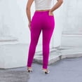 thumbnail image 5 of MIXUE Jeans For Women Solid Color High Waisted Lifting Distressed Stretch Skinny Sexy Colombian Trousers Outwear,Pink,L, 5 of 8