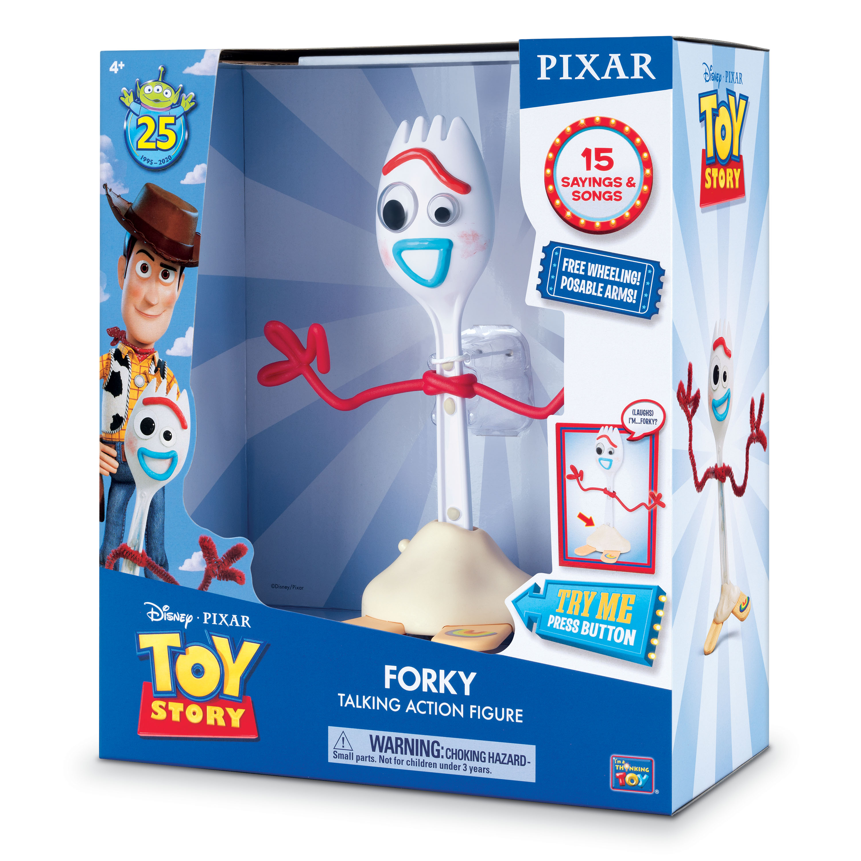 Toy Story-disney Ts Talking Forky - image 3 of 6