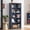 Blue, variant on Buildhom 43" Tall Farmhouse Bookshelf, 3-Tier Solid Wood Bookcase with Adjustable Shelves for Living Room & Office, Grey