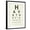 Black Frame, variant on Art.com Eye Chart II Art Print by Jess Aiken, 18" x 24"