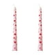 thumbnail image 2 of Velas Cónicas Largas Estampadas (Paquete de 2) | 25 Cm de Cera Mixta, Decoración Romántica para Cenas a La Luz de Las Velas de Boda | Velas de Varilla Coloridas, Elegantes y Sin Aroma para Fiestas En, 2 of 6