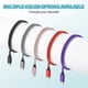 thumbnail image 5 of Cable de Carga USB Tipo C Uxcell, Cable de Carga Trenzado Tipo-C a USB A, Cable de Transferencia de Datos Rosa 3.28 ft 1, 5 of 6