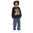 thumbnail image 3 of Venom Boys Halloween Graphic Crewneck Sweatshirt with Long Sleeves, Sizes 4-18, 3 of 6