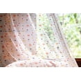 thumbnail image 2 of Geometric Circle Tulle Curtains with Rod Pocket, Big and Small Circle Spread in Different Tones Spots Fun Art, Sheer Drape for Wedding Party 2 Panels, 7 Sizes, Multicolor, by Ambesonne, 2 of 3
