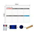 thumbnail image 2 of pitrice Kitchen Dry Erased Refrigerator Whiteboard Set Monthly Planner Home Decor style 4, 2 of 8