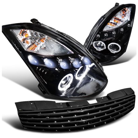 Spec-D Tuning Glossy Black 2003-2007 Infiniti G35 Coupe ... 2003 infiniti g35 headlight wiring 