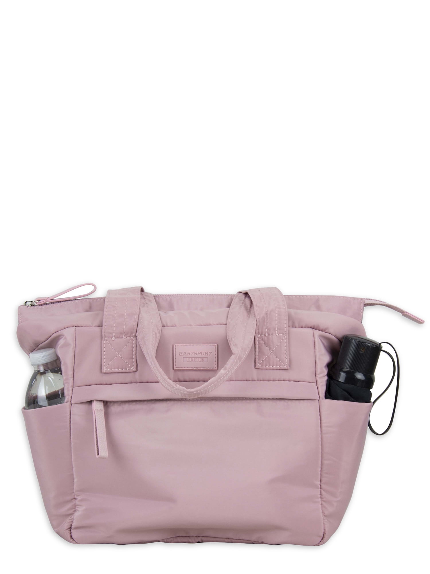 Eastsport Limited Mini Soft Puffy Tote, Purple