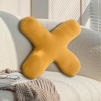 Hiroekza 26 Letter Pillows Cute Soft Letter Decorative Pillows English Alphabet Throw Pillows Cushion for Living Room Sofa Couch Bed Car Decoration Decorative Pillows for Couch