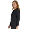 thumbnail image 3 of Marilyn Monroe Women's Stretch Round Neck Warm Up Jacket with Snap Fronts, 3 of 4