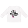 thumbnail image 3 of Inktastic Breast Cancer Awareness My Great Grandma is a Fighter Boys or Girls Long Sleeve Toddler T-Shirt, 3 of 5