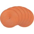 thumbnail image 1 of Round Braided Placemats 15 Inch Round Table Mats For Dining Tables Woven Heat, 1 of 5