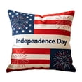 thumbnail image 2 of 4th Of July Independence Day Pillow Covers Patriotic Flag Throw Pillow Cases And Decorative Cushion Covers For Home Sofa Couch, 2 of 7