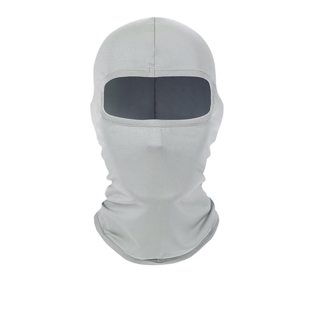 WZXFASHION Windproof Headgear Solid Color Ski Guard Outdoor Sports Headgear For Cycling Fishing Riding Multifunctional Breathable Neck Clothing Shoes & Accessories Grey One Size
