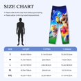 thumbnail image 4 of Lsque Mario Print Men's Pajama Pants, Lounge Pant - Comfortable Home Wear,Elastic Waistband, Stylish Design-XX-Large, 4 of 9