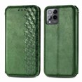thumbnail image 2 of Wallet Case for T-Mobile REVVL 6 Pro 5G, Magnetic Faux PU Leather Kickstand Flip Cover with Card Holder Slots Shockproof TPU Shell Embossed Pattern Folio Case for T-Mobile REVVL 6 Pro 5G, Green, 2 of 6