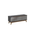 thumbnail image 2 of Mueble TV 55" Kappesberg 136cm con 3 Puertas Negro/Gris, 2 of 9
