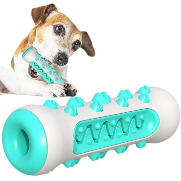 Toy Molar Stick Suitable for All Dogs, deep Teeth Cleaning, Healthy Material, Non-Toxic, odorless, bite-Resistant, Durable (Lake Blue)