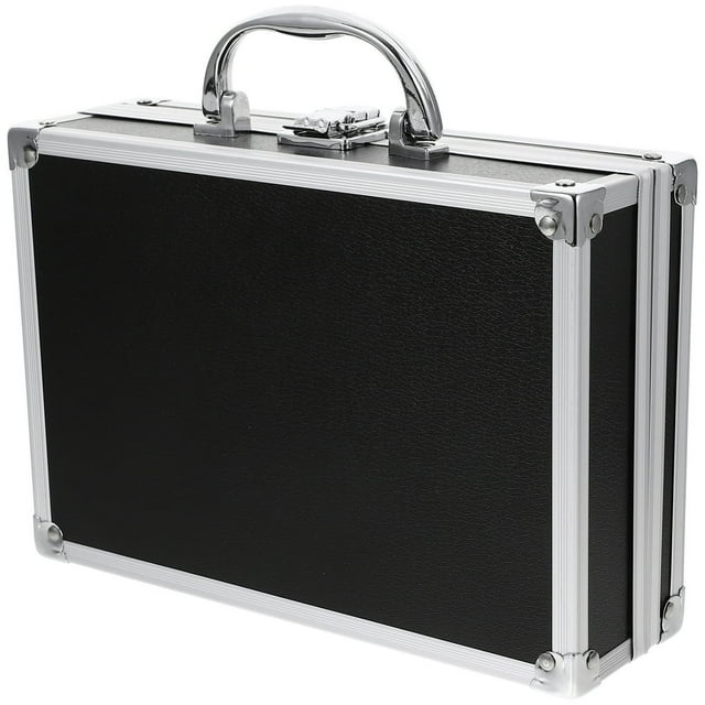 AMERTEER Suitcase with Lock Toolbox Secureid Briefcase Looking for Men Aluminum Carrying