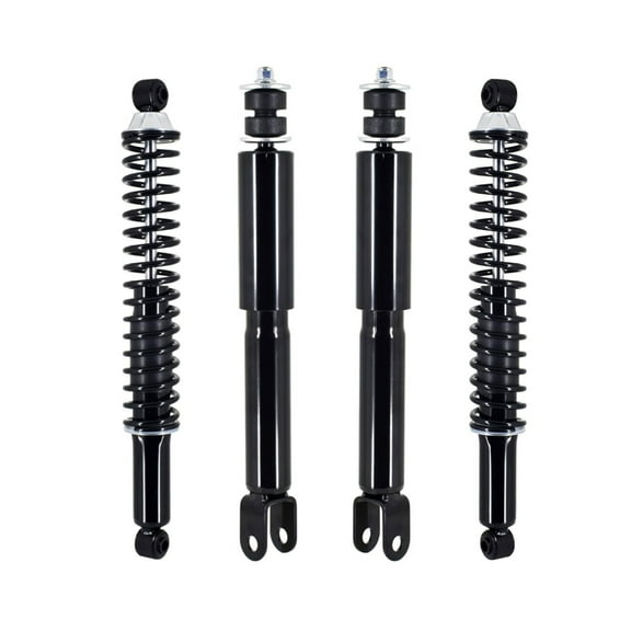Set of 4 Front Shock Absorber-Rear Complete Shock Absorber Kit For 2000-2006 GMC Yukon XL 1500 w/ ZW7 Premium