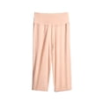 thumbnail image 3 of QIUOMBBP Capri Pajama Pants for Women Plus Size Soft Lounge Sleep Pants Elastic Waist Modal Comfy Pj Bottoms Beige XXL, 3 of 7