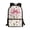 Pink Bow Highland Cow, variant on Binienty Cute Capybara Print School Backpack for Kids Adjustable Padded Straps Front Zipper Pocket Large Capacity Durable Bookbag for Teen Daily Travel School Supplies Storage