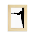 thumbnail image 1 of Marco de foto de madera Unbranded Arte marcial chino Shaolin 5x7 pies, 1 of 4