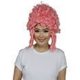 thumbnail image 5 of Pink Baroque Beauty Womens Wig | Beehive Royal Queen Wig, 5 of 8