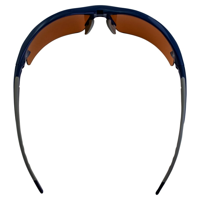 Epoch Eyewear 2 Epoch Golf Sport Sunglasses Black w/Amber Lens & Blue w/Amber Lens, Adult unisex