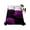 Purple, variant on Twin Flat Sheet 66"x96", Blue Rose Soft Lightweight Bedding Flat Sheets Only, Vintage Abstract Garden Flower Floral Black Brushed Microfiber Top Bed Sheet, Breathable StainResistant Bedsheets
