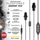 thumbnail image 3 of Auriculares intraurales Plugfones Guardian Plus, híbridos, con reducción de ruido, micrófono y controles que aíslan el ruido (negros), 3 of 5