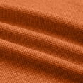 thumbnail image 4 of Hombres Casual Deportes Sólido Manga Larga Deportes Fitness Pullover Waffle Sudadera Pompotops oipoqjl39251, 4 of 6