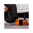 thumbnail image 1 of Electric Car Jack, 5 Ton/11023 LBS Hydraulic Jack With Electric Impact Wrench, Portable Car Lift With Built-In Inflatable Pump, And LED Light For SUV MPV Sedan Truck Change Tires Garage Repair, 1 of 10
