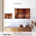 thumbnail image 4 of Elephant Stock Gather Typography Ii Wall Art - Horizontal Canvas Wall Art - Living Room Wall Decor - Wall Signs Canvas - Brown And Black Decor - 12" x 8", 4 of 8