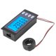 thumbnail image 2 of PEACEFAIR Digital AC 80-260V 100A Current Voltage Watt KWh Time Panel Meter Voltmeter CT, 2 of 5