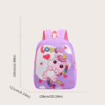 thumbnail image 2 of Children's Unicorn Backpacks New Kindergarten Schoolbag Boys And Girls Cartoon Backpacks Preschool Bag, 2 of 4