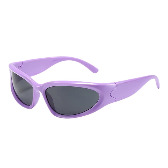 Wrap Around Sunglasses Cool Glasses for Outdoor Activities Sports Shield 400 Accessories for Men Women