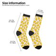 thumbnail image 2 of Rocae Cheese for Girls Boys Crew Socks,Children's Socks, Kids Socks, Toddler Socks: Daily Wear with Kids School Uniform, 2 of 5