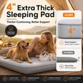 thumbnail image 3 of Lilypelle 4" Self Inflating Single Sleeping Pad for Camping,Built-in Pump Mattress for Backpacking, Traveling,4 Season Inflatable Sleeping Mat with High Support for Cot,Tent,Car, 3 of 9