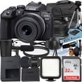 thumbnail image 1 of Canon EOS R10 Appareil Photo Sans Miroir avec Objectif RF-S 18-45mm + Carte Mémoire SanDisk 32 Go + Étui + Flash LED + Ensemble d'Accessoires ZeeTech, 1 of 10