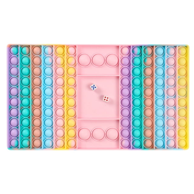 Colorful Fidget Toys Simple Dimple For Children Antistress Toy Fun Family Board Game, Macaron