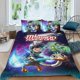 thumbnail image 2 of Miles del Mañana Conjunto de sábanas temático, trío de piezas, cómodo y amigable con la piel, diseño único, regalo de decoración para el hogar para familiares, amigos y fans, 90 cm * 190 cm, 2 of 6