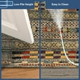 thumbnail image 3 of Liora Manne Marina Tribal Stripe Indoor Outdoor Area Rug Black, 3 of 5