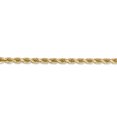 thumbnail image 3 of 14k Yellow Gold 4mm Rope Chain Necklace Pendant Charm, 3 of 7