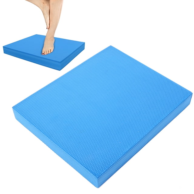 Yoga Cojín Equilibrado Estera De Yoga Cintura Abdomen Tobillo Entrenamiento Ejercicio Fitness Herramienta Azul