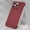 Red, variant on Case for iPhone 16 Pro Max Exposed Sides for Comfort, Fiber Pattern Designing, Shockproof Anti-fall Ultra Slim Thin Fit Rugged Hard Protective Frameless Design Phone Case Cover,Black