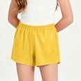 thumbnail image 4 of biudgviw Girls Shorts Kids Pull On Sparkly Casual Shorts Summer Loose Elastic Waist Boxer Shorts for Festival Party 2-11 Y, 4 of 7
