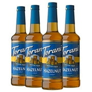 Torani Sugar Free Syrup, Hazelnut, 25.4 Oz, Pack Of 4