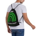 thumbnail image 6 of In May We Wear Green Mental Health Awareness Month Drawstring Backpack Sackpack String Bag Cinch Waterproof Bags for Gym Sports Yoga Travel Beach Swimming shopping, 6 of 7