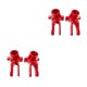 thumbnail image 2 of Ounissouiy 2x bloque de dirección para coche deportivo plano ARRMA 1/8 Dirección de aleación de aluminio para coche deportivo plano ARRMA 1/8 rojo 2Conjunto, 2 of 6